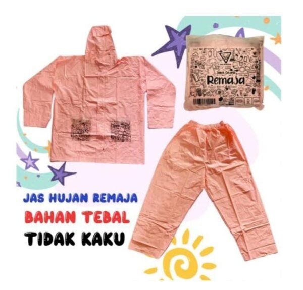 Jas Hujan Anak Elephant Remaja