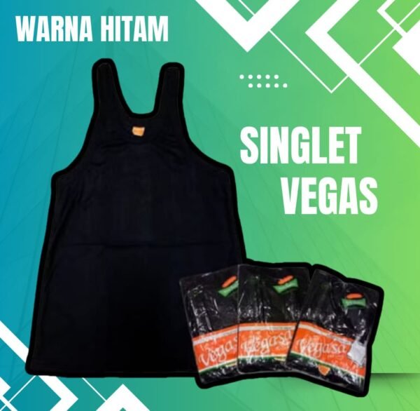 Singlet Vegas Hitam